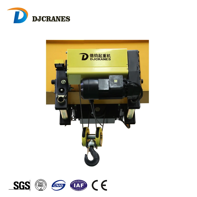 European Design 5 Ton 10 Ton 20 Ton Wire Rope Electric Hoist for Sale