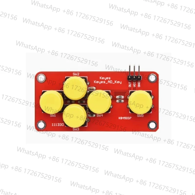 10pcs AD Keyboard Simulate Five Key Module Analog Button for Sensor Expansion Board