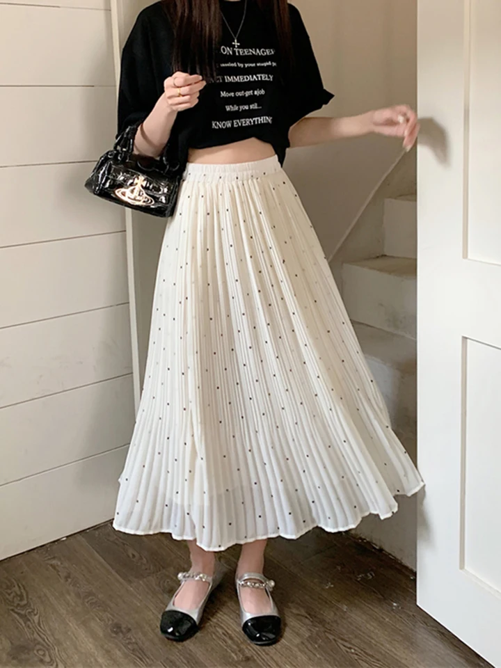 Jupe Longue Ample à Taille Haute élastique Avec Poches Et Ceinture - Jupe Plissée - Jupe De Plage Décontractée En Satin Pour Femme, Bleu, S Jupe Longue Ample à Taille Haute élastique Avec Poches Et Ceinture - Jupe Plissée - Jupe De Plage Décontractée En Satin Pour Femme, Bleu, S