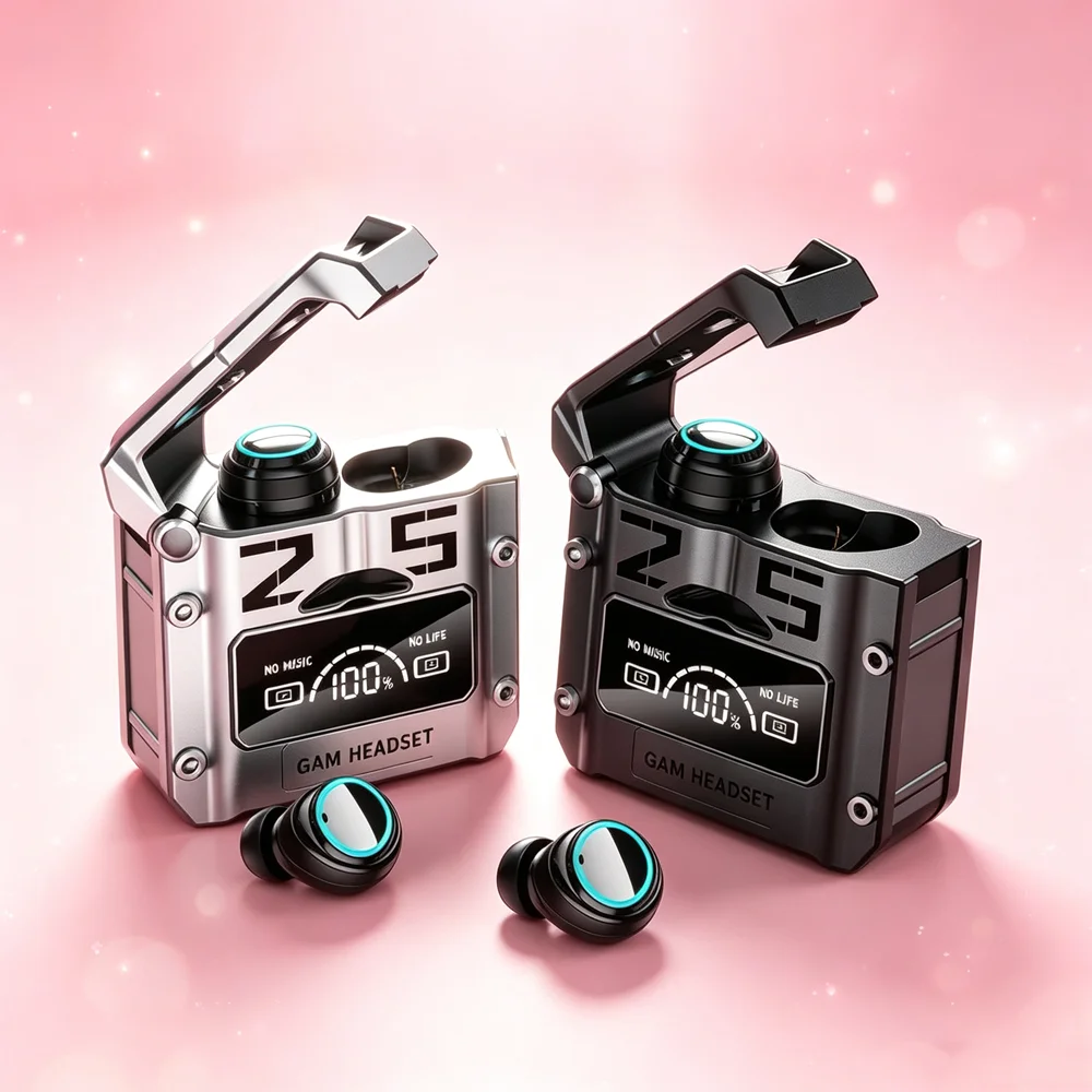 Tws Earbuds Bluetooth 5.3 - Wireless Gaming Headsets TWS Earphones 9D