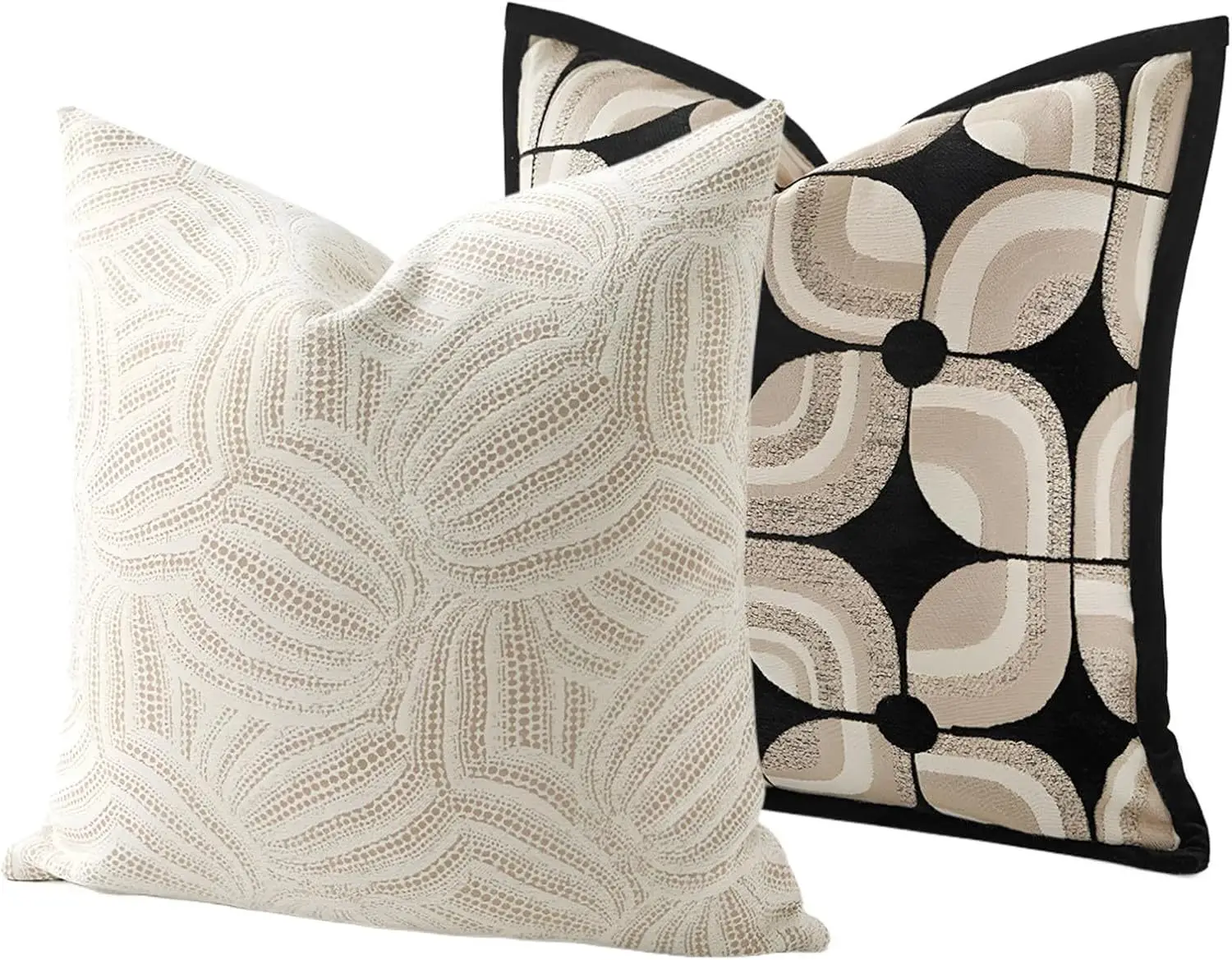 High End Double-sided Geometric Jacquard Cushion Cover Modern Light Luxury Pillow Covers Decorative 45x45/50x50cm Decor Home