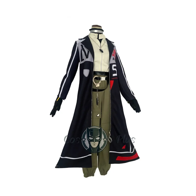 لعبة الهوية الخامس ألفا لورينز سجن واردن الناسك تأثيري حلي بدلة حفلة تنكرية هالوين كرنفال الزي الرسمي مخصص