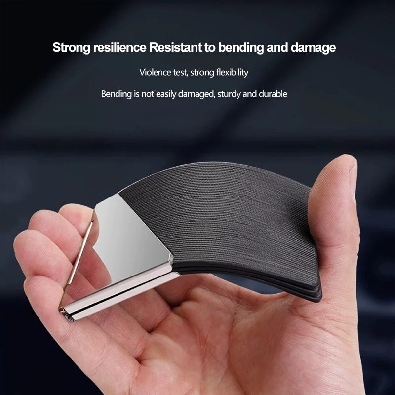 غطاء مستندات معدني حامل بطاقات الهوية محفظة بمشبك مع شعار سيارة لسيارة جيب رانجلر جراند شيروكي المنتقم كومباس واغونير باتريوت