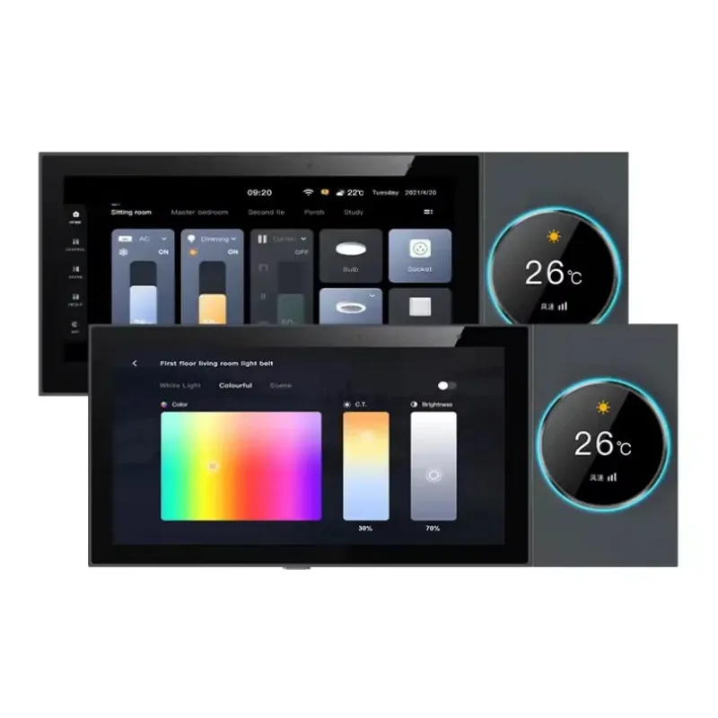 

[Hot Sale] Smart Home s 6 Inch Multi-functional Touch Screen Control Panel Central Controller For Intelligent Scenes Swit
