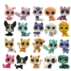 Buy 5 Get 2 Gifts 4-5 cm Loose Old Pet Shop Toys Cat Puppy Kitten Figure Mini Toy Figures Classic Little Pet Toys