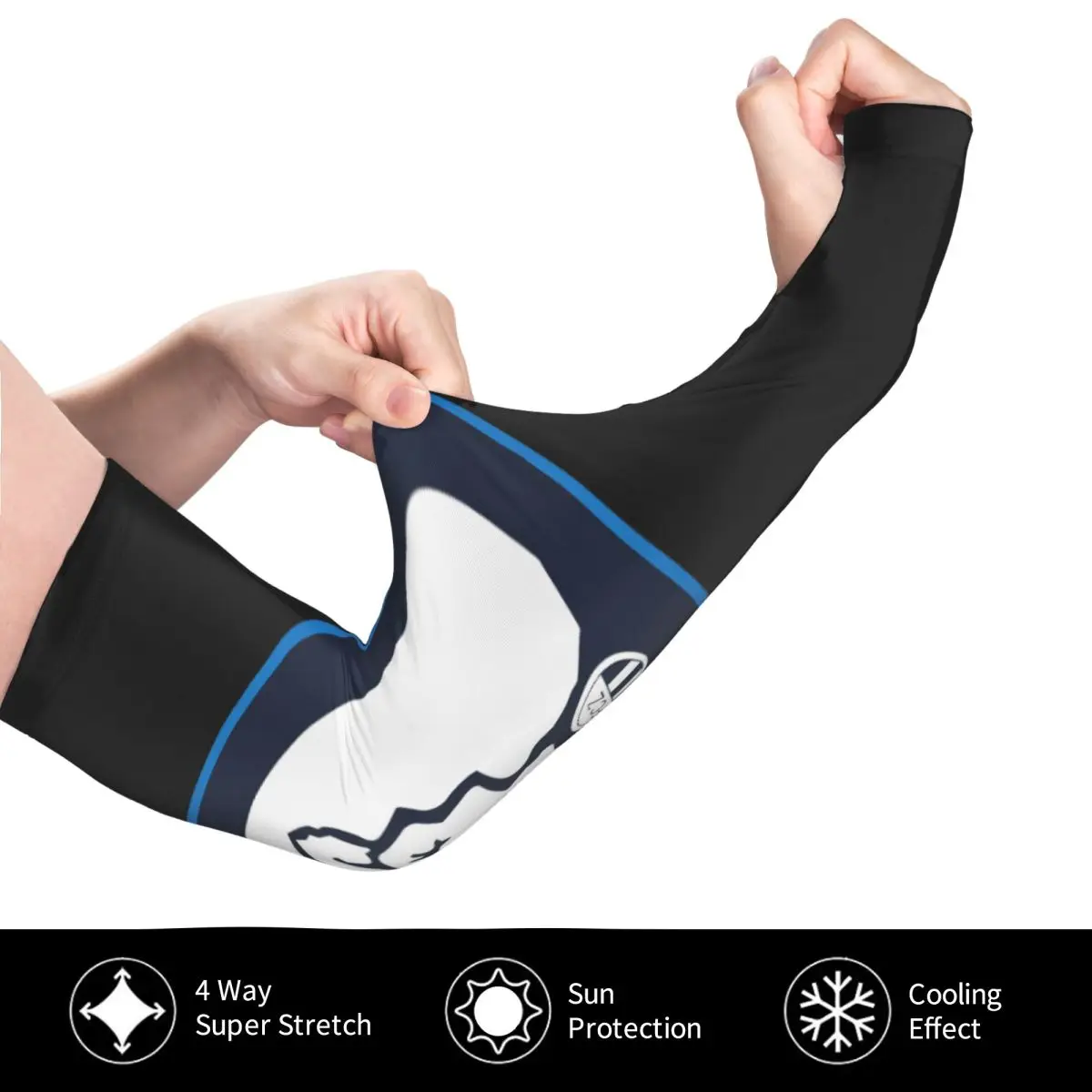 Zürich FCZ Sudkurve 1896 Outdoor-Armstulpen, Sonnenschutz, UV-Schutz, Sommer-Eisseide, Radfahren, Tattoo-Ärmel