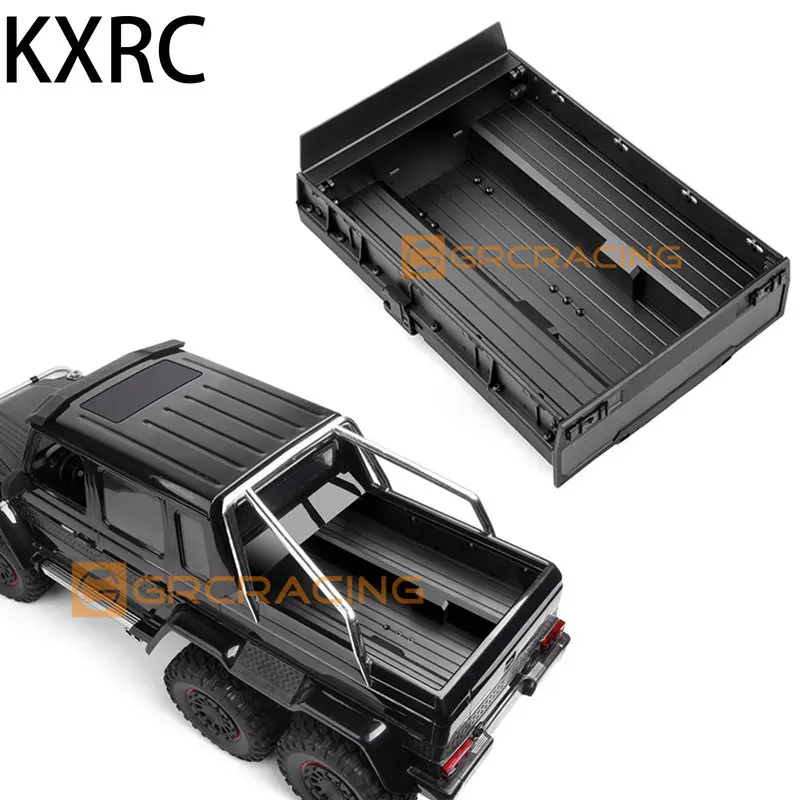 

Plastic 6X6 Truck Rear Bucket Tail Cargo Bucket Accessories for 1/10 RC Crawler Car Traxxas TRX6 G63 Mercedes Benz Upgrade Parts