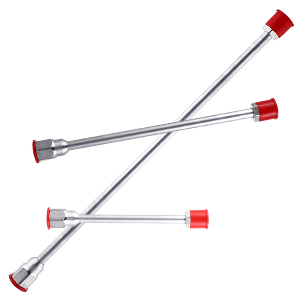 

3pcs Paint Sprayer Extension Pole 20cm 30cm 50cm Aluminum Alloy Airless Outdoor Electric Long Reach Adjustable