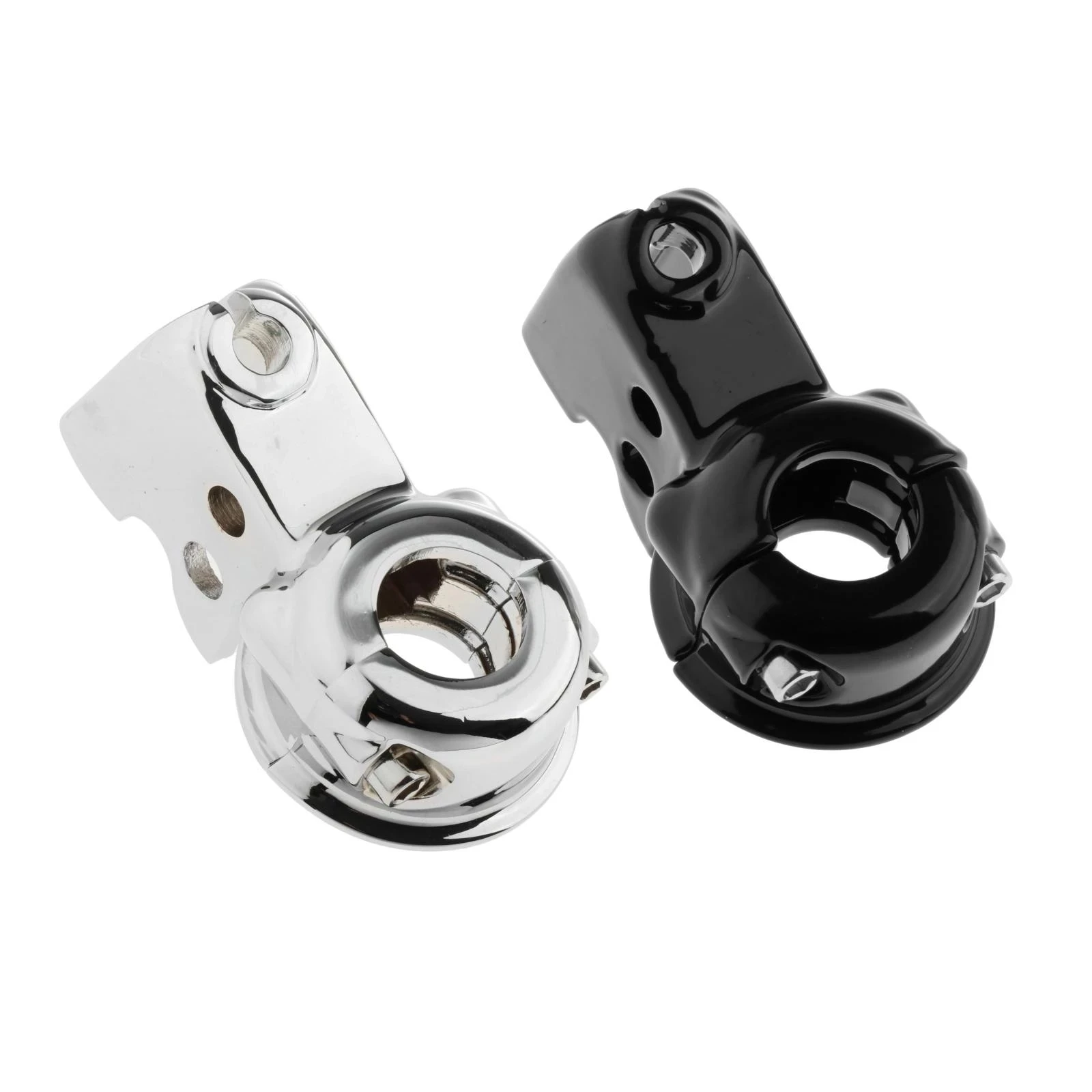 Clutch Lever Mount Bracket Clamp Repair Kit For Harley Durable Compact