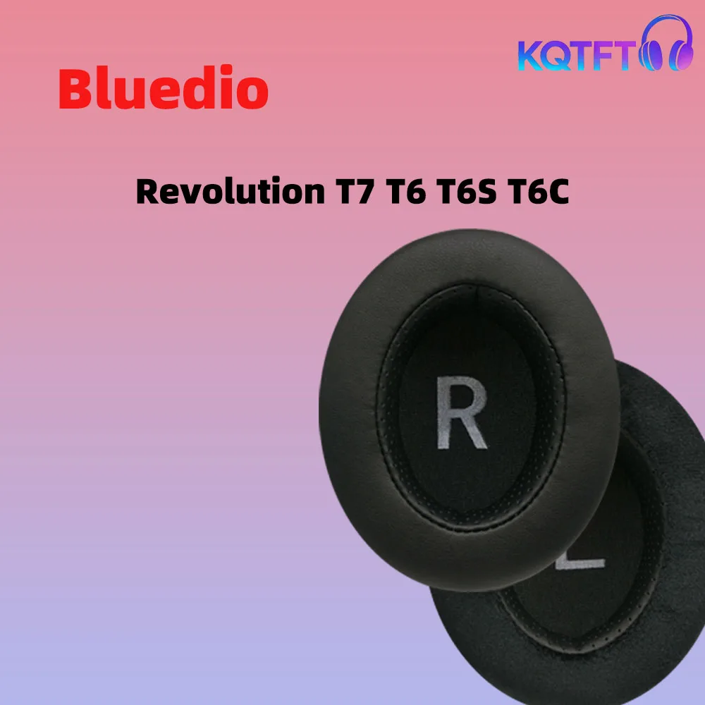 Сменные амбушюры для Bluedio Revolution T7 T6 T6S T6C: кожаные подушечки, велюровые накладки, чехлы для наушников