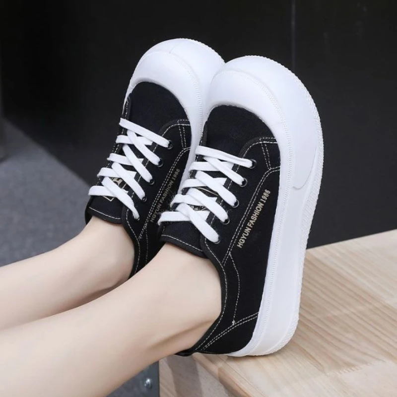 

Весенне-осенняя женская обувь на шнуровке. Повседневные предложения. Стильная дизайнерская роскошная корейская прогулочная обувь. Новое поступление. Женская обувь 2025 39.