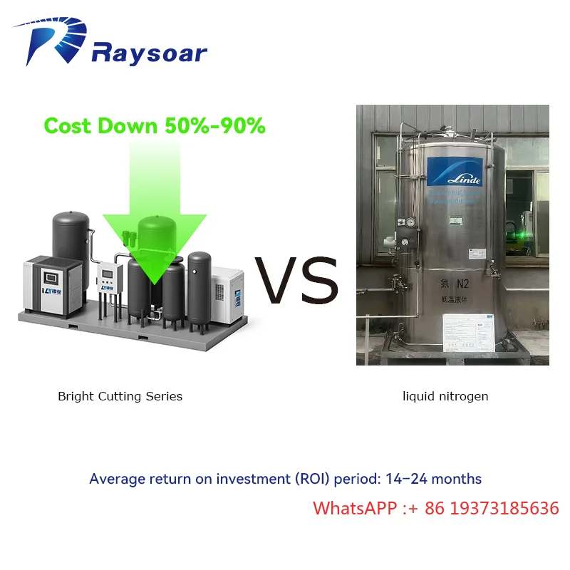 99.99% Nitrogen Generator BCP40 for - Cutting Stainless Steel for Bright Cutting Series 220v PSA Nitrogen Generator