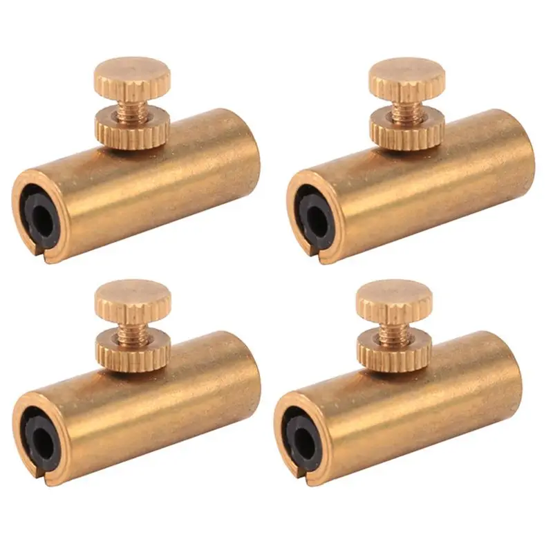 XSXS-4 Piece Gold Copper Cello Wolf Tone Eliminator Wolfe Tone Mute Suppressor For Cello Gold