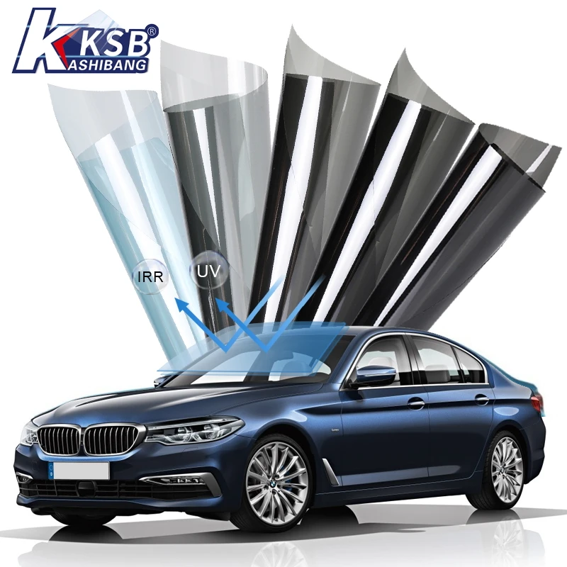 IR VLT 50% Nano Ceramic PET Film Sun Heat Window Glass Film Car Film Tint Roll Paper