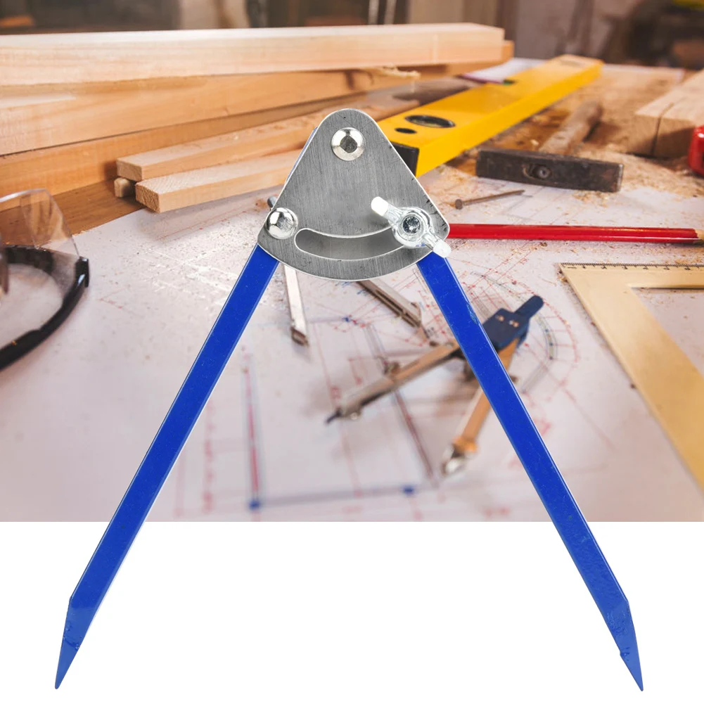 Alloy Steel Woodworking Marking Gauge Spring Loaded Scribe Ruler Industrial Position Line Drawing Manual Measuring Hand Tool