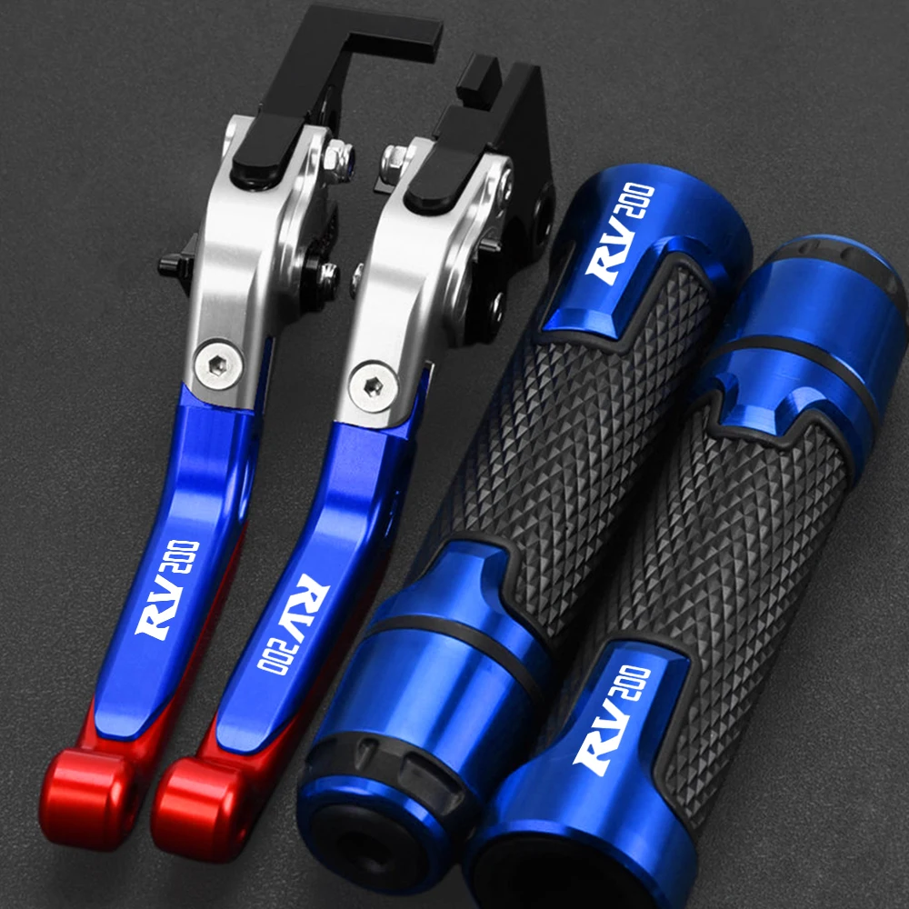 For Suzuki RV200 RV 200 2016 2017 Motorcycle Accessories Extendable  CNC Adjustable Brake Clutch Levers & handle Handlebar grips