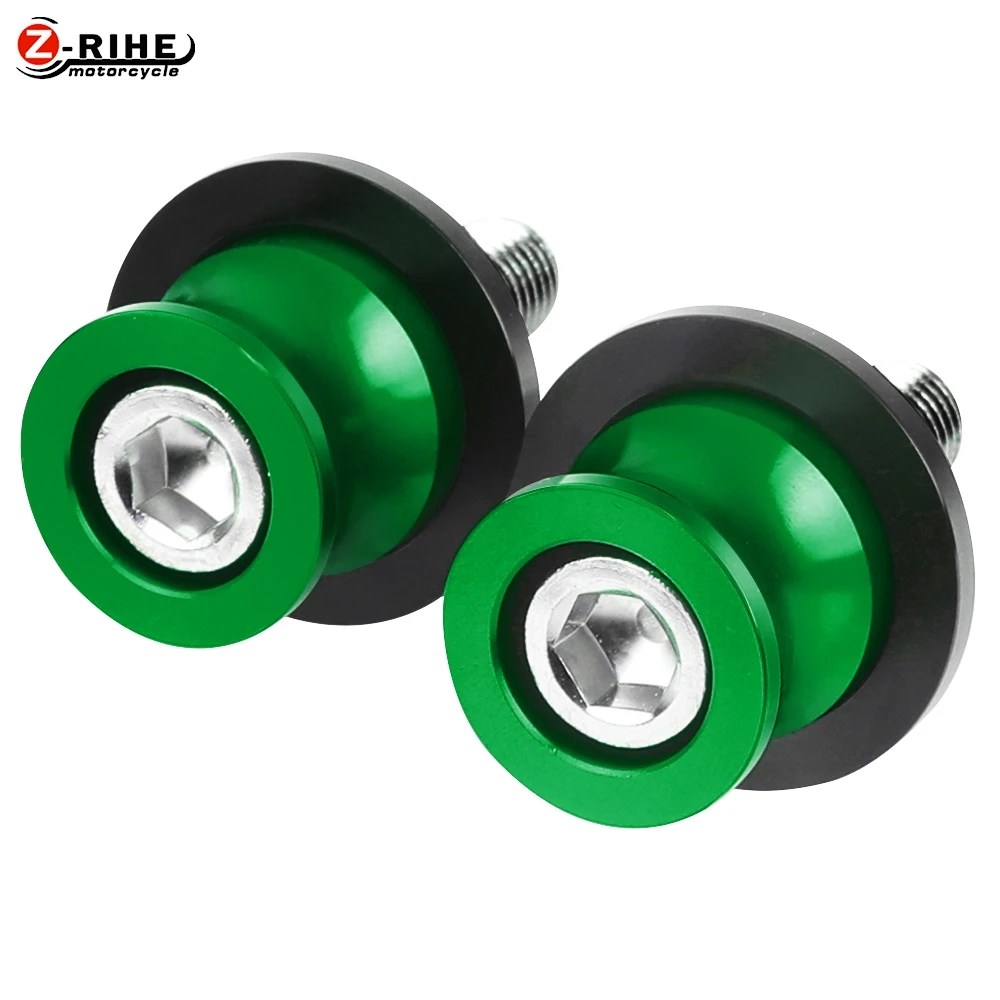 10mm Motorcycle Swingarm Sliders Spools Screw For KAWASAKI ZX-9R ZX9R NINJA ABS 1994 1995 1996 1997 1998 1999 2000 2001 2002-On