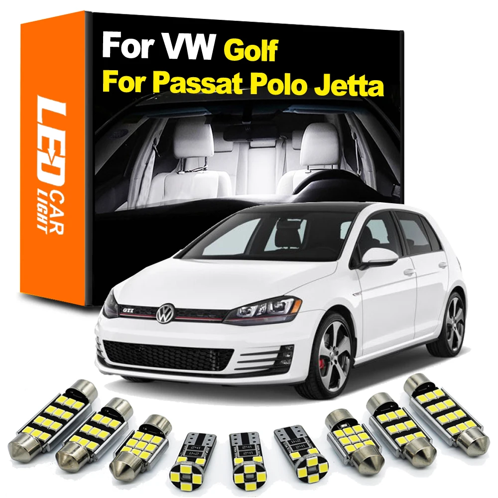 Zoomsee For Volkswagen VW Golf 4 5 6 7 Jetta Bora Vento Passat B5 B6 B7 B8 CC Polo Phaeton Canbus Vehicle LED Interior Light Kit