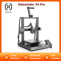Artillery Sidewinder X4 Pro 3D Printer High Speed FDM 500 Mm/s with 240x240x260 Mm Printing Area X Y-axis Metal Linear Rail