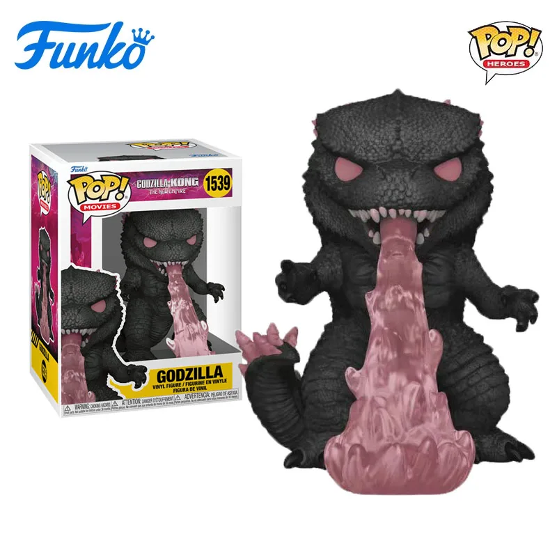 

FUNKO POP Original Godzilla Vs Kong：The New Empire Godzilla 1539 Action Figure Toys for Boys Girls Gift Collectible Model