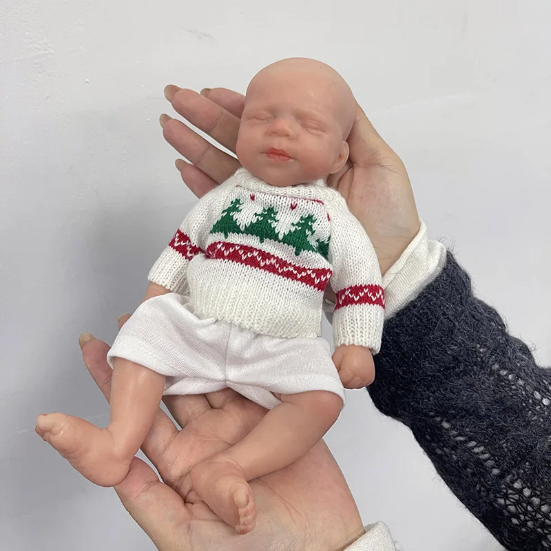 NPK 10 ''haute qualité entièrement solide platine Silicone Reborn Pascale fille bébé Super doux Flexible élastique cadeau jouets