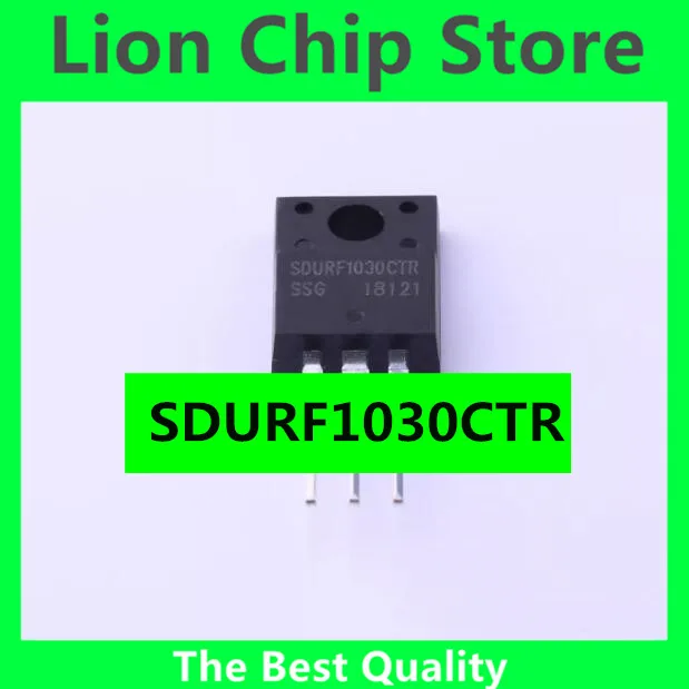 New original SDURF1030CT SDURF1030CTR TO-220F fast recovery diode 10A 300V with good quality SDURF1030CTR