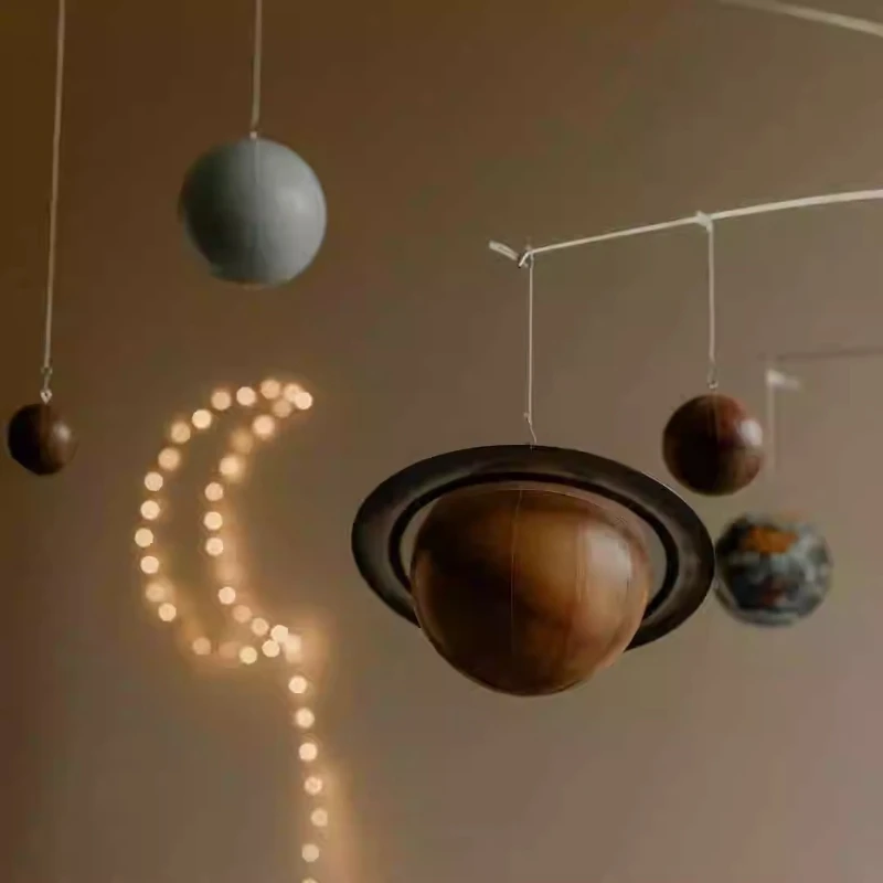 Planet Solar System Aerial Charm Vintage Hanging Ornament