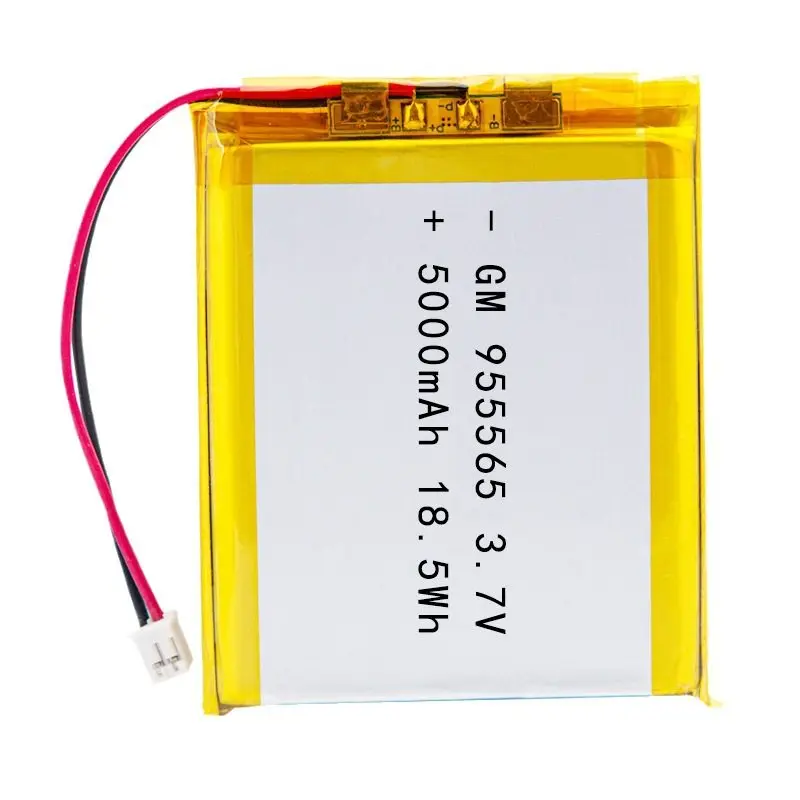 955565 3.7V 5000mAh Polymer Lithium Battery Lithium Ion Battery for Power Bank Hand Warmer GPS Large Capacity Batteries