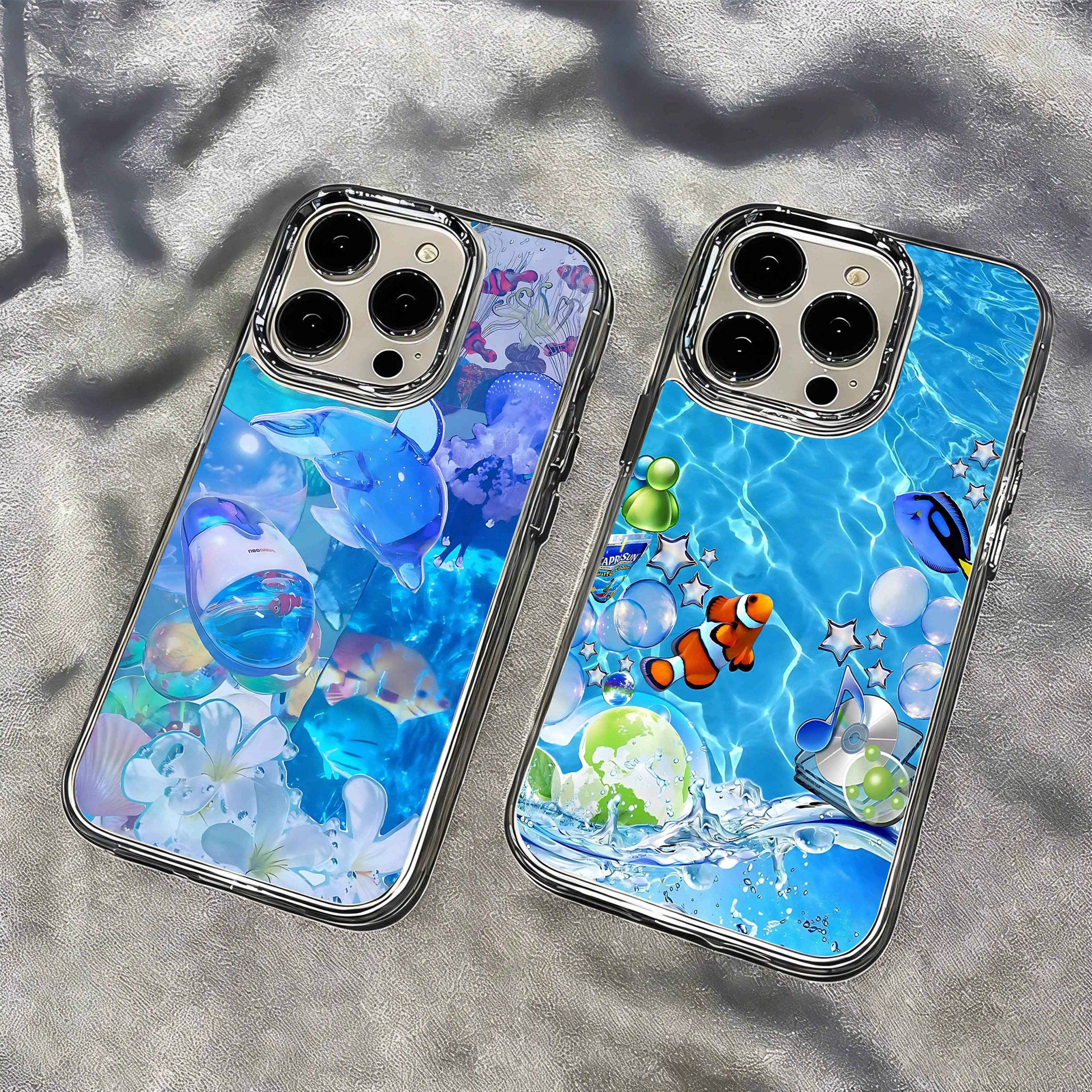 Frutiger Aero Phone Case for Samsung Galaxy A56 A36 A26 A06 A55 A35 A16 A06 A54 A34 A25 A24 A15 A14 A05S A05 A73 A53 A33 4G 5G