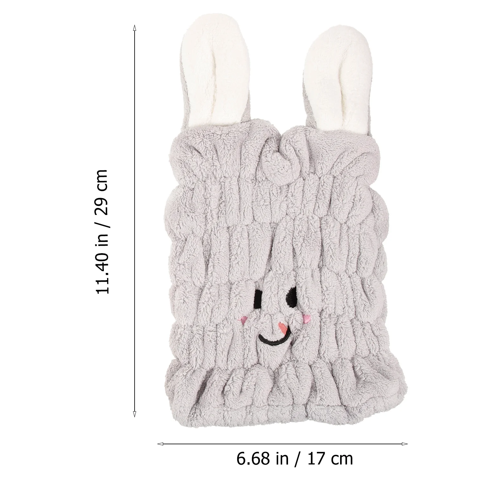 2 قطعة قبعة حمام الأطفال أرنب الأذن منشفة التفاف قبعة للأطفال التجفيف السريع ماصة الشعر الجاف قبعة لطيف منشفة الشعر التفاف للفتيات