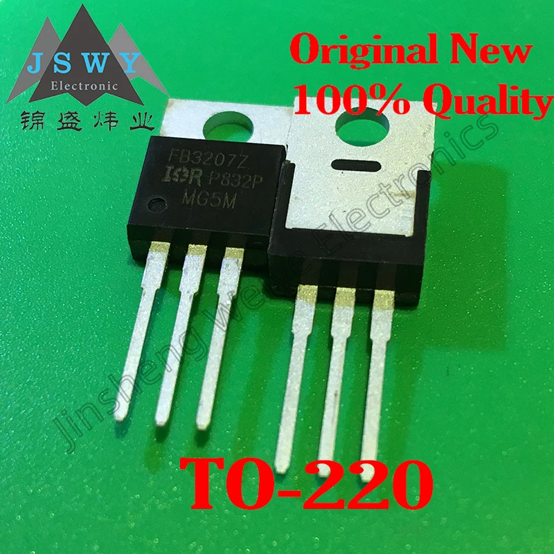 10Pcs IRFB3207ZPBF IRFB3307ZPBF IRFB3407ZPBF In-Line Te-220 100% Nieuwe Originele Voorraad Gratis Verzending