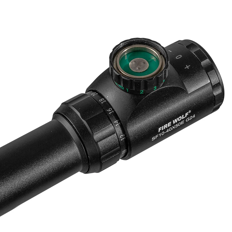 10-40x50 Long Range Riflescope Side Wheel Parallax Optic Sight Rifle Scope Hunting Scopes Sniper Luneta Para Rifle image 4