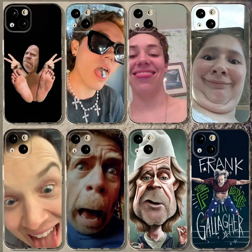 

S-Shameless Gallagher Phone Case For iPhone 16,15,14,13,12,11 Plus,Pro,Max,XR,XS,X,7,8 Plus,SE,Mini Soft Transparent Cover