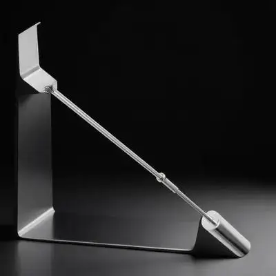 

Charcoal Ash Rake Grill Cleaning Tool Fireplace Oven Bbq Ash Scraper Hanging Hole Ergonomic Handle Metal Stove Cleaner