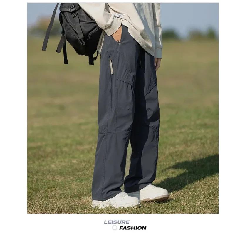 

Мужские повседневные брюки, водонепроницаемые, ветрозащитные, весенне-осенний стиль, спортивная одежда для кемпинга, альпинизма, рабочая одежда, свободная посадка, бренд Soft Shell