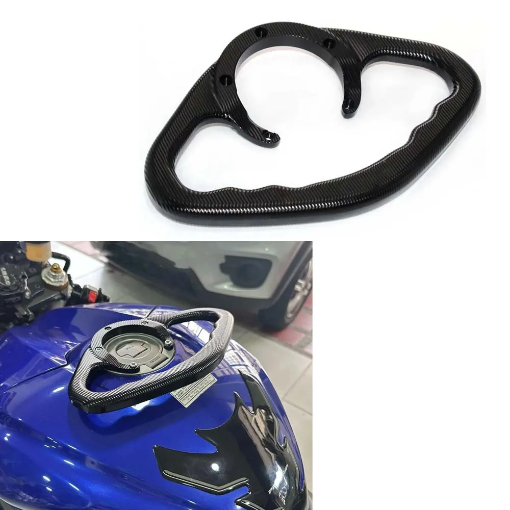 

Motorcycle Passenger Handles Gas Tank Bar Fuel Tank Grab Bar Handlebar Hand Grip For Yamaha R6 R1 MT09 MT07 FZ1 YZF600 MT-03