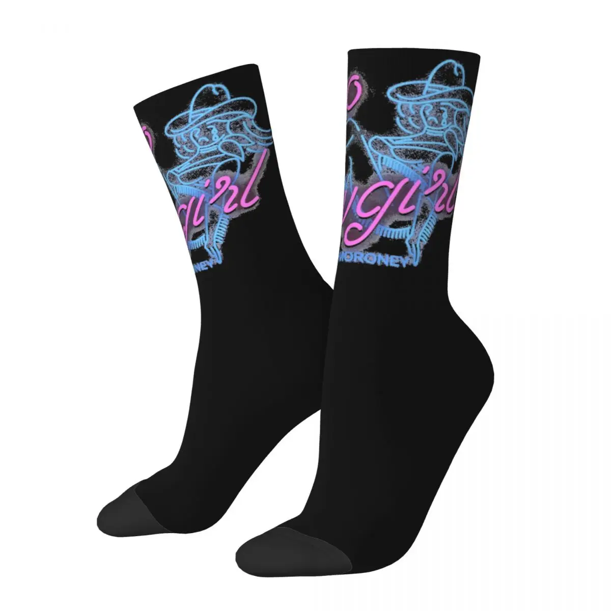 

Megan Moroney Country Music Singer Design Crew Socks Accessories for Women Flexible Print Socks