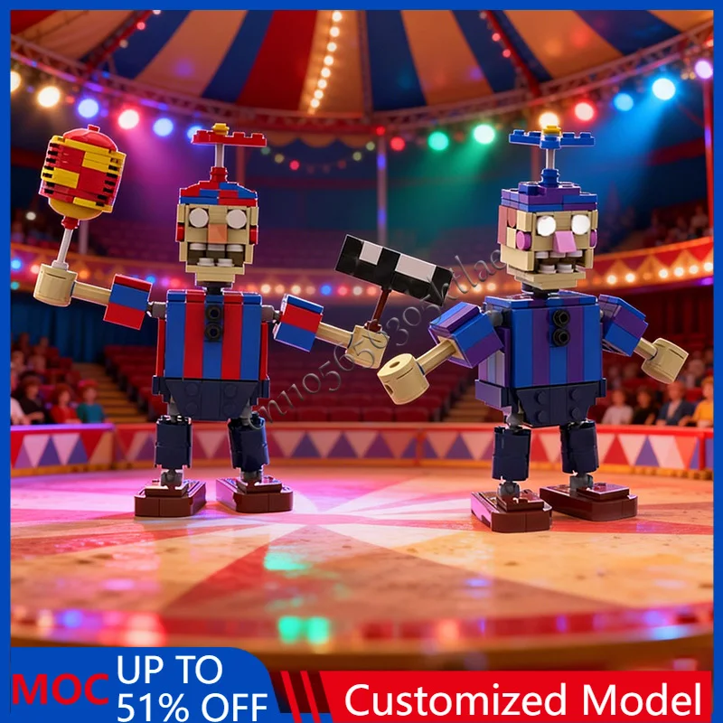 

Customize Series Fnaf 2 Character Collect SeriesModel DIY Creative Educational Assembly Toys Birthday Cartoon Anim Figures Gift