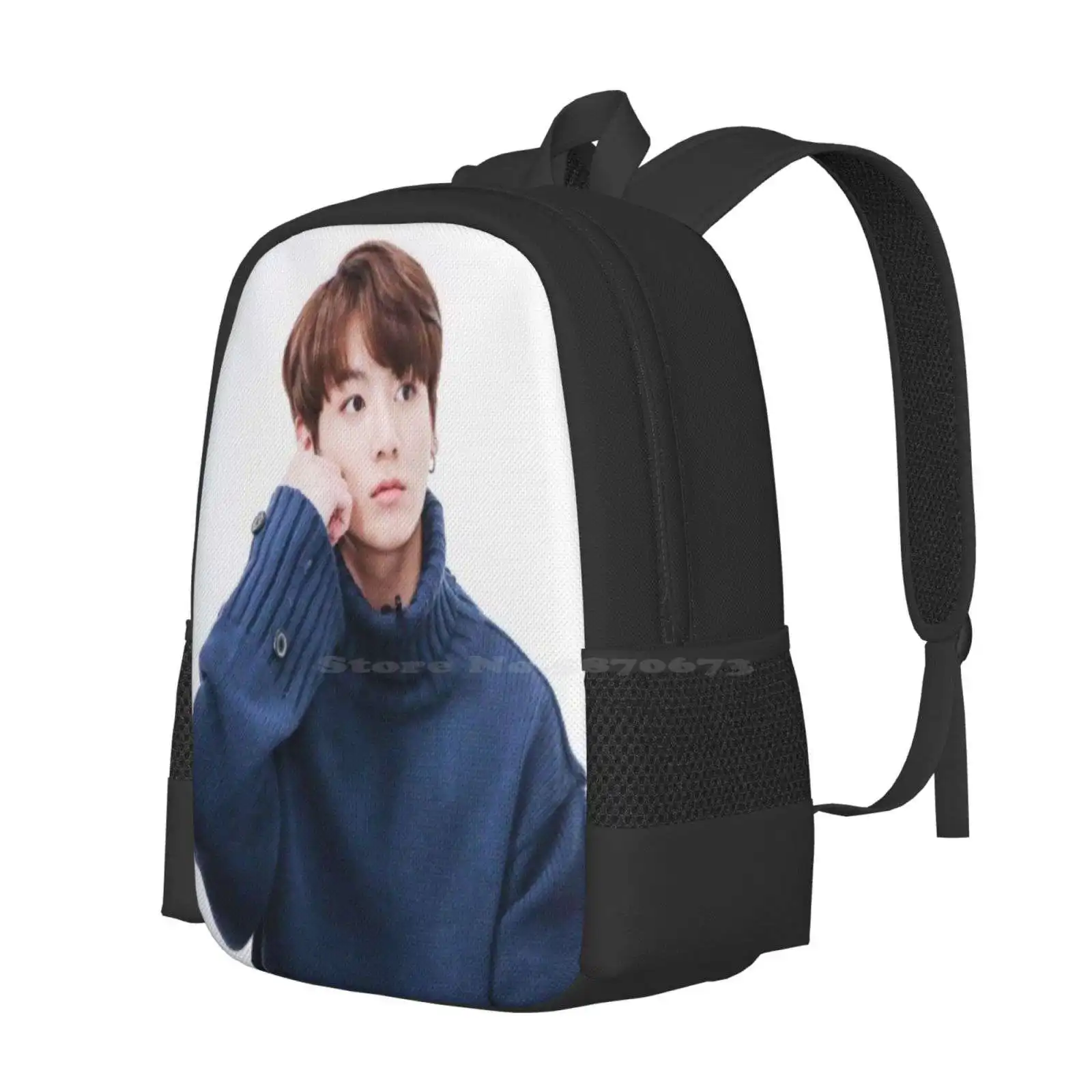 Jungkook Tasche Rucksack für Männer Frauen Mädchen Teenager Jungkook