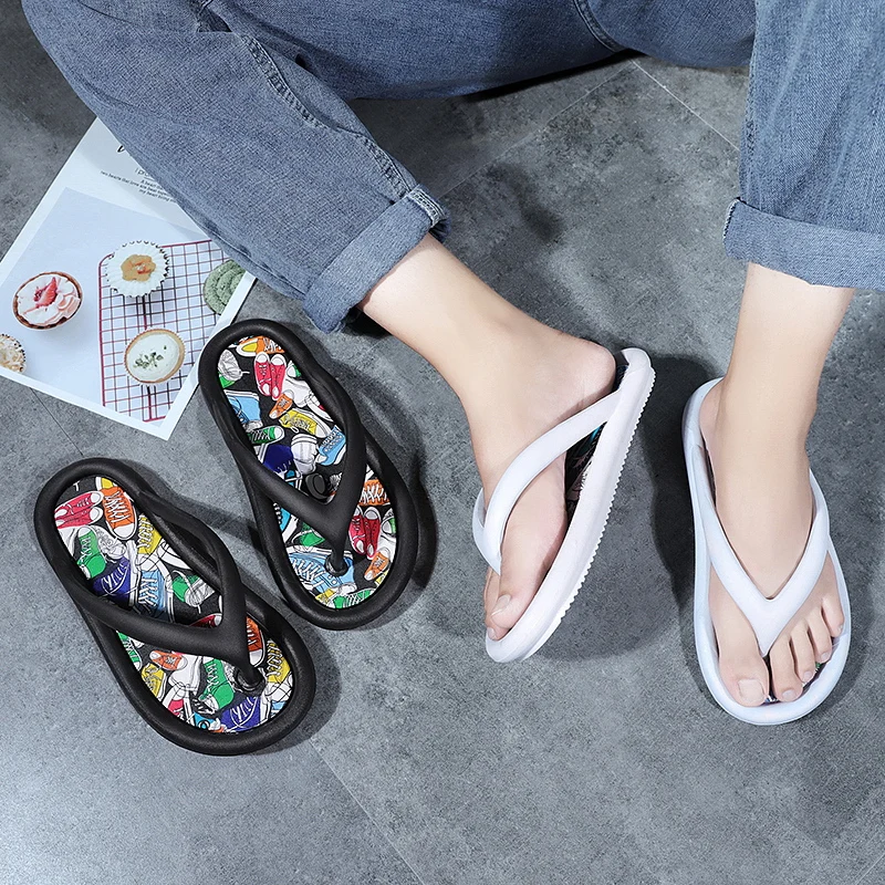 

Мужские шлепанцы, модная обувь, мужская обувь с принтом, летняя дышащая парусиновая обувь, молодежная обувь без шнуровки, забавная и анимационная, уютная