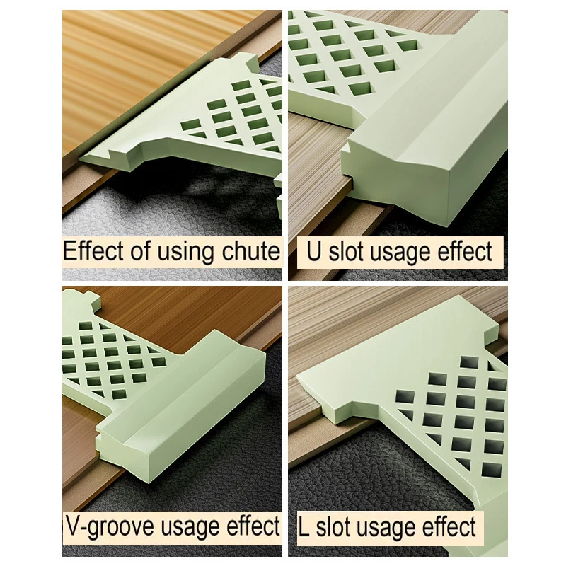 1pc 4 In 1 Multifunctional Flooring Installation Nylon Knock Block Building Supplies For Smooth Composite Board Assembly