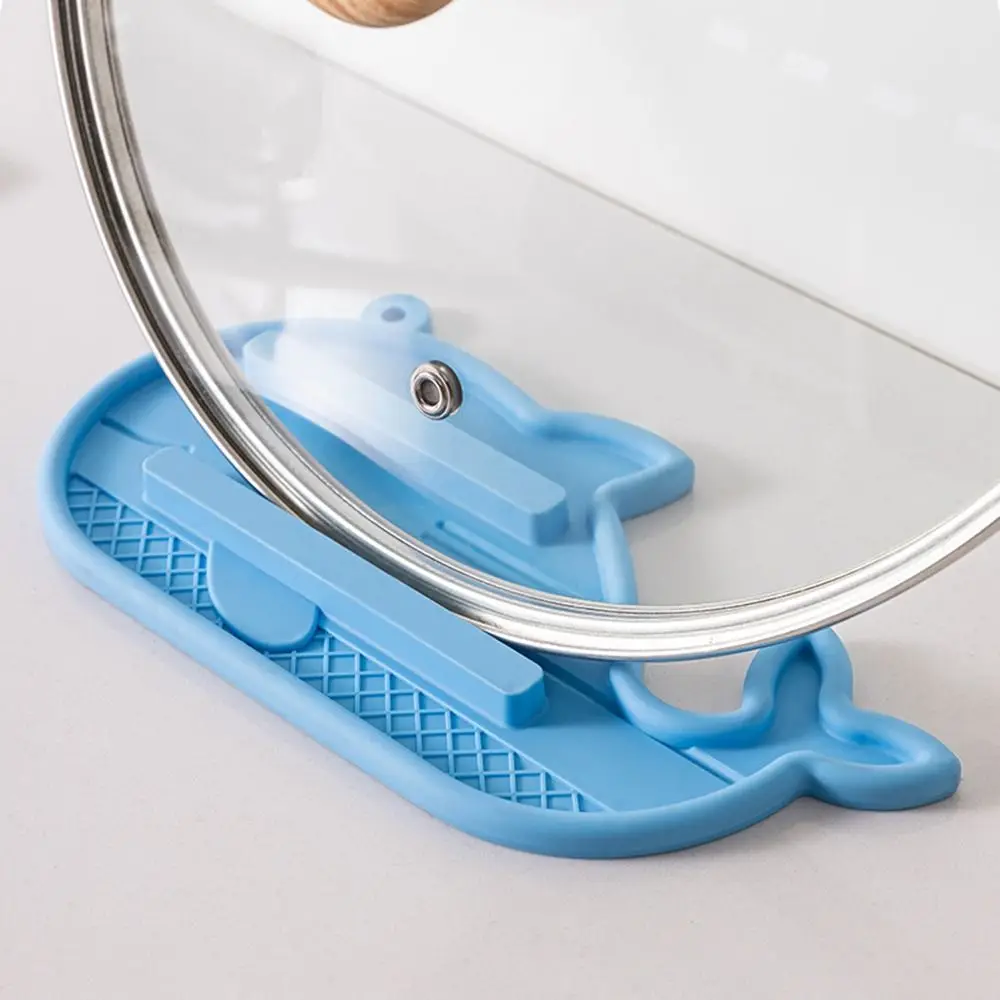 

Washable Pot Lid Storage Mat Multifunctional Countertop Protector Silicone Drain Pad Faucet Draining Mat Non-slip