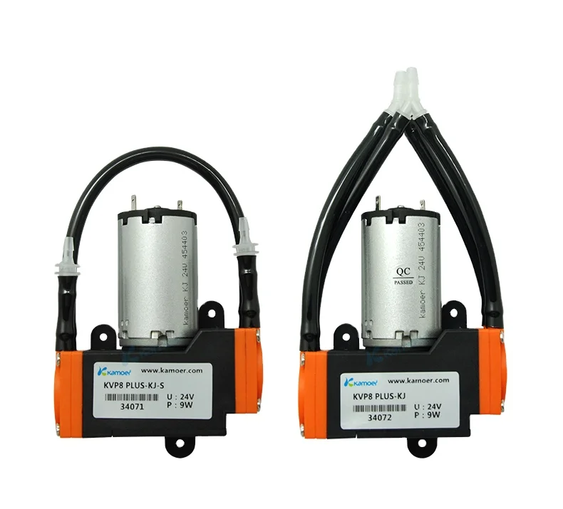 

Kamoer KVP8 Brushed Motor 12V 24V Dc Low Noise High Flow Rate Mini air Vacuum Pump Micro air Pump 480L/H 8l min
