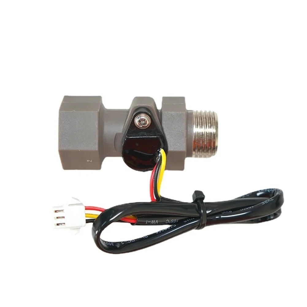 Hall Effect Water Flow Sensor KZ-X3 1-30L/min High Accuracy DC 5V PA66 Fiberglass Turbine For Home Appliance Liquid Measurement