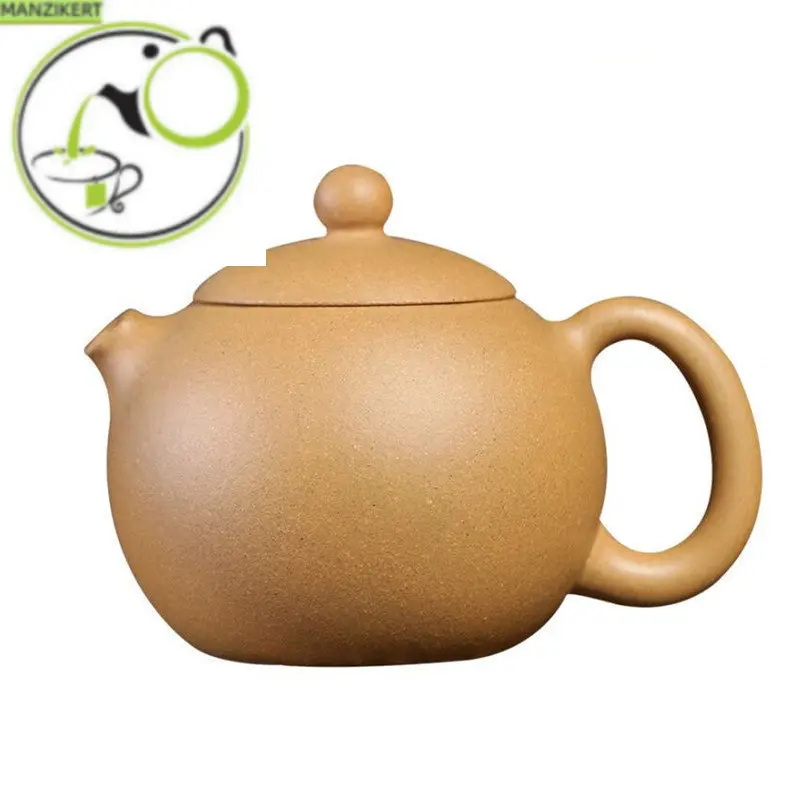 

110ml Chinese Yixing Purple Clay Teapots Famous Artists Handmade Xi Shi Tea Pot Raw Ore Section Mud Kettle Zisha Tea Set