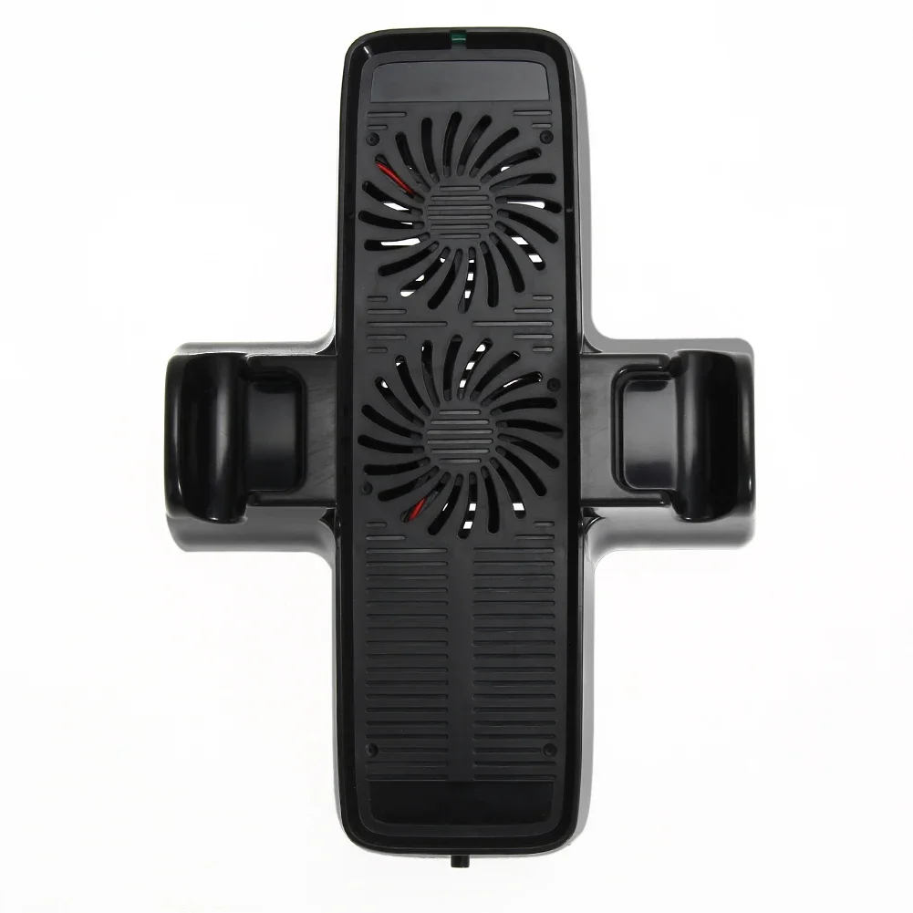 مروحة تبريد وحدة تحكم ألعاب XBOX مع حامل قاعدة مزدوج لملحقات ألعاب وحدة التحكم في ألعاب XBOX مناسبة لـ XBOX 360 Slim