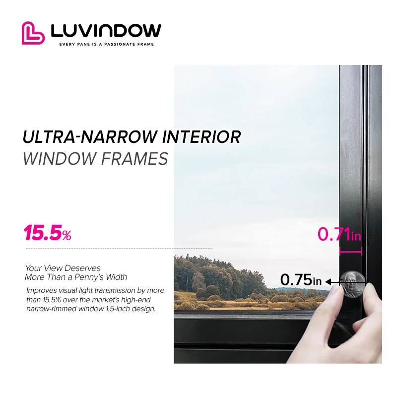 Coastal Areas Windproof Secure Lock  Outswing Casement Double Windows Open Outward for Security