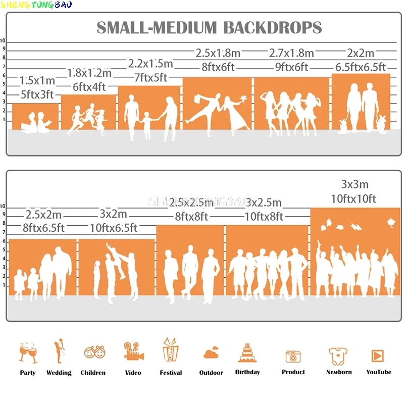 ฉากหลังถ่ายภาพงานเลี้ยงวันเกิดเด็กแรกเกิด บอลลูนเจ้าหญิง ป่าทรอปิคอล รุ่น BB-20