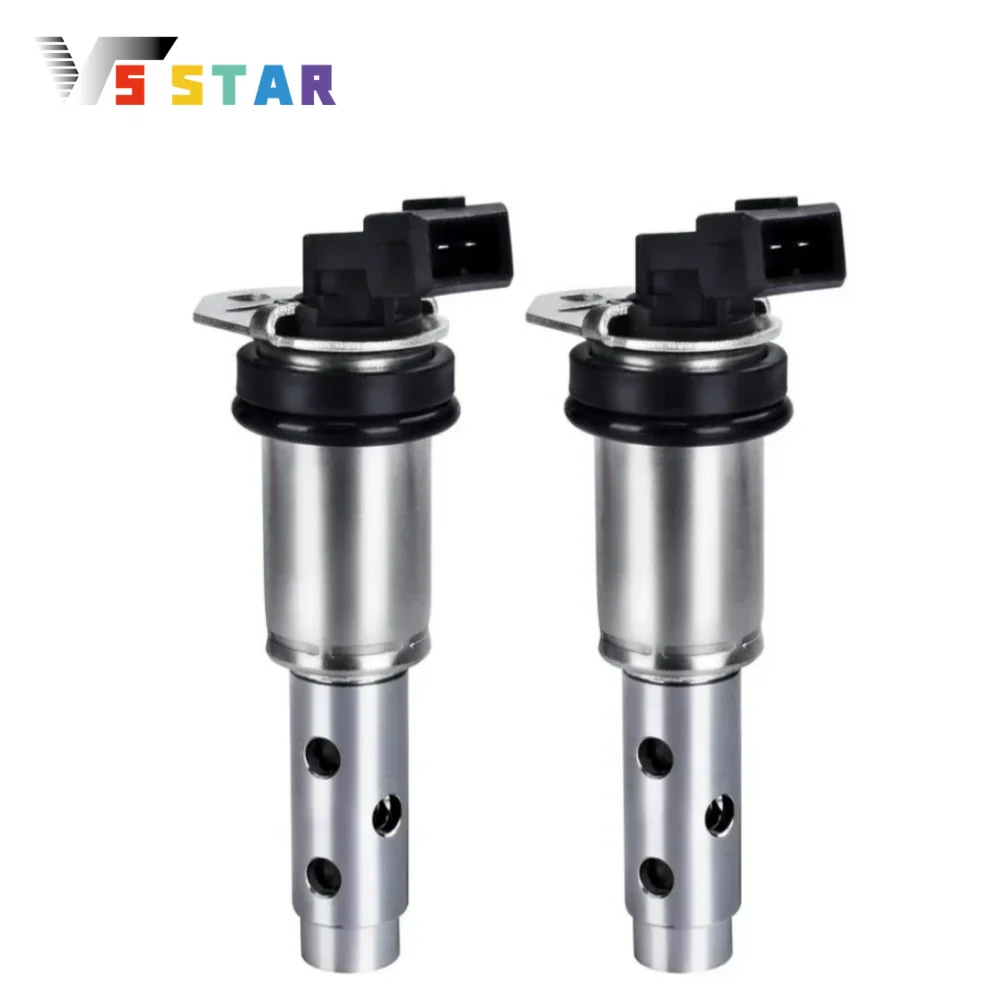 

TS1046 2pcs Variable Timing Control Valve Solenoid VVT Sliver For BMW 2007-2009 X5 3.0L E70 2009 xDrive 535i 3.0L E60 E61 F10