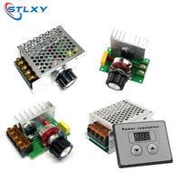 4000W 220V High Power Voltage Regulators SCR Speed Controller Electronic Voltage Regulator Governor Thermostat HR